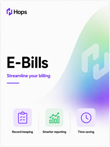 Hops Finance - E-Bills Add On