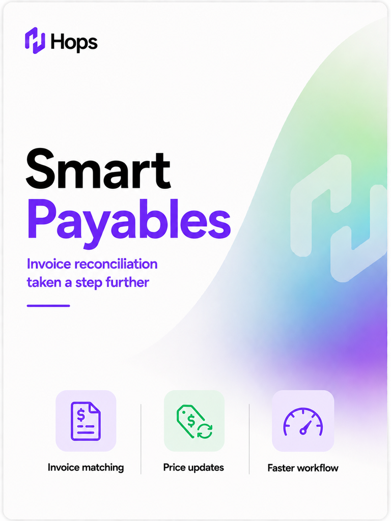 Hops Finance - Smart Payables Add On