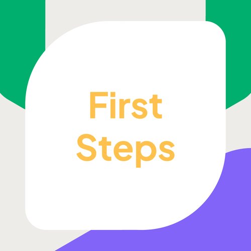 First Steps In The System